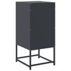 vidaXL Bedside Cabinet Anthracite 36x39x78 cm Steel