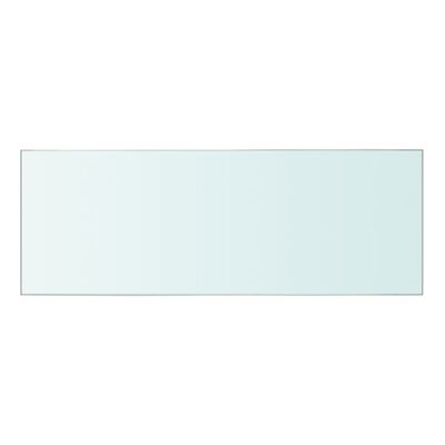 vidaXL Shelf Panel Glass Clear 40x12 cm