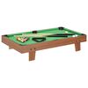 vidaXL 3 Feet Mini Pool Table 92x52x19 cm Brown and Green