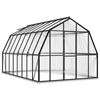 vidaXL Greenhouse with Base Frame Anthracite 12,63 m&sup2; Aluminium