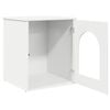 vidaXL Cat House White 53 x 52 x 62 cm Engineered Wood