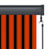 vidaXL Outdoor Roller Blind 80x250 cm Orange and Brown