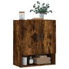 vidaXL Wall Cabinet Smoked Oak 60x31x70 cm Engineered Wood