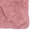 vidaXL Full Year Duvet Pink 140 x 220 cm Microfiber and Teddy fleece