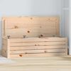 vidaXL Storage Box 109x36,5x33 cm Solid Wood Pine
