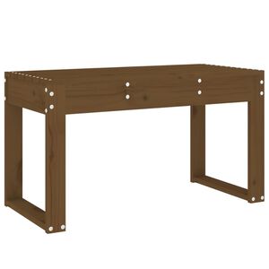 vidaXL Garden Bench Honey Brown 80x38x45 cm Solid Wood Pine