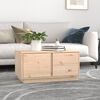 vidaXL Coffee Table 80x50x40 cm Solid Wood Pine