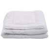 vidaXL 3 Piece Kids Duvets Set White 100x135 cm/40x60 cm