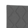 vidaXL Headboard with Headboard Dark Grey 200 cm Faux Leather