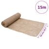 vidaXL Jute Roll 0.5x15 m 100% Jute 200 gsm