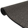 vidaXL Carpet Runner Sisal Look Anthracite 50x150 cm
