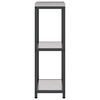 vidaXL Kitchen Storage with Shelf Silver 30 x 50 x 92 cm Steel