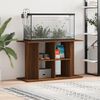 vidaXL Aquarium Stand Brown Oak 100x40x60 cm Engineered Wood