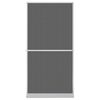 vidaXL Hinged Insect Screen Manual White and Black 120 x 240 cm