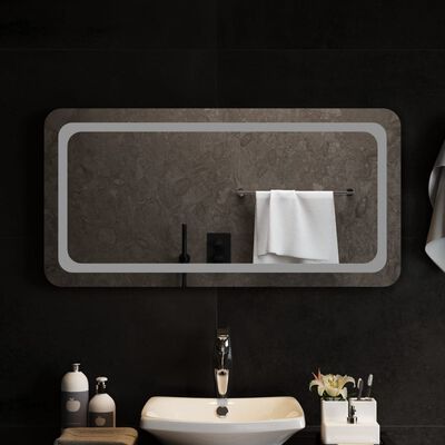 vidaXL LED Bathroom Mirror 100x50 cm