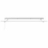 vidaXL Awning Frame White 3.5 x 2 m Metal