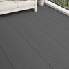 vidaXL Decking Tile 6 pcs Grey 60 x 30 cm WPC