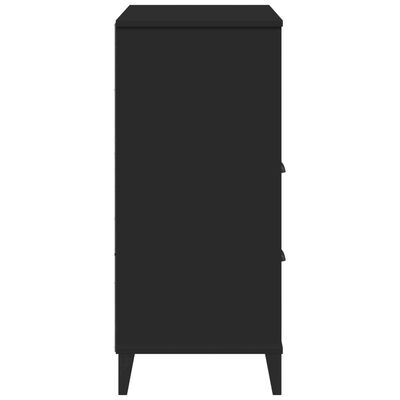 vidaXL Bookcase VIKEN Black 80x40x90 cm Engineered Wood