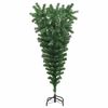 vidaXL Upside-down Artificial Pre-lit Christmas Tree with Ball Set PVC