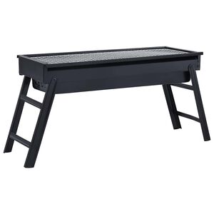 vidaXL Portable Camping BBQ Grill 60x22.5x33 cm