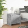 vidaXL Bedside Cabinets 2 pcs Concrete Grey 45x34x44.5 cm Engineered Wood