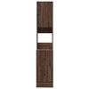 vidaXL Kitchen Cabinet Brown Oak 35x50x180 cm Engineered Wood