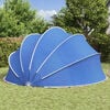 vidaXL Pool Dome Folding Manual Blue 546 x 516 x 250 cm