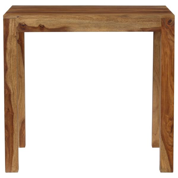 vidaXL Dining Table Solid Acacia Wood 82x80x76 cm