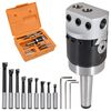 vidaXL 15 Pieces Boring Tool Set 50 mm Boring Head F1-12 MT2-M10