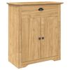 vidaXL Bathroom Cabinet with Storage BODO Honey Brown 70 x 35 x 80 cm