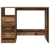 vidaXL Desk Old Wood 102x50x76 cm Engineered Wood