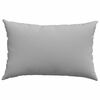 vidaXL Sofa Pillows 2 pcs Grey 60 x 40 cm Fabric