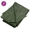 vidaXL Tarpaulin 180 g/m&sup2; 6x8 m Green HDPE