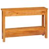 vidaXL Console Table Natural 115 x 32 x 76 cm Solid Mahogany Wood