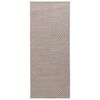 vidaXL Indoor and Outdoor Rug PALMERAS Beige 80 x 150 cm Polyester