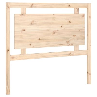 vidaXL Bed Headboard 105.5x4x100 cm Solid Pine Wood