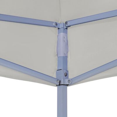 vidaXL Professional Folding Party Tent 2x2 m Steel Cream