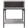 vidaXL Bedside Table Grey Sonoma 40x41x50 cm Engineered Wood