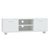 vidaXL TV Cabinet White 120x40.5x35 cm Engineered Wood