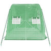 vidaXL Greenhouse with Steel Frame Green 10 m² 5x2x2.3 m