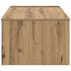 vidaXL Coffee Table Artisan Oak 95 x 50 x 34 cm Engineered Wood