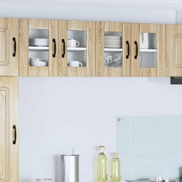 vidaXL Dishwasher Panel Lucca Sonoma Oak 60 x 31 x 40 cm