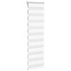 vidaXL Zebra Blind White 40x100 cm Fabric Width 35.9 cm Polyester