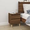 vidaXL Bedside Cabinets 2 pcs Brown Oak 40x35x50 cm