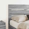 vidaXL Headboard Grey Sonoma 135 cm Engineered Wood