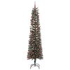 vidaXL Artificial Christmas Tree with 300 LEDs Green 58 x 58 x 210 cm
