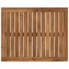 vidaXL Table Top 60.5 x 49 x 2 cm Rectangular Solid Acacia Wood