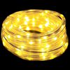 vidaXL Rope Light with 120 LEDs Warm White 5 m PVC
