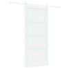 vidaXL Sliding Door 93 x 202 cm Engineered Wood White