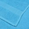 vidaXL Sauna Towels "FROGN" 2 pcs Turquoise 80x200 cm 360 gsm